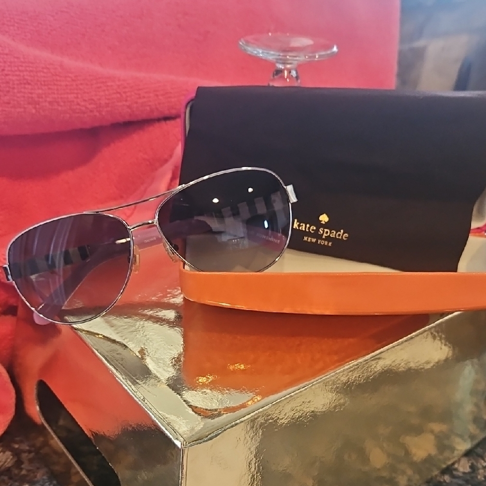 Kate Spade Metallic Dalia Sunglasses